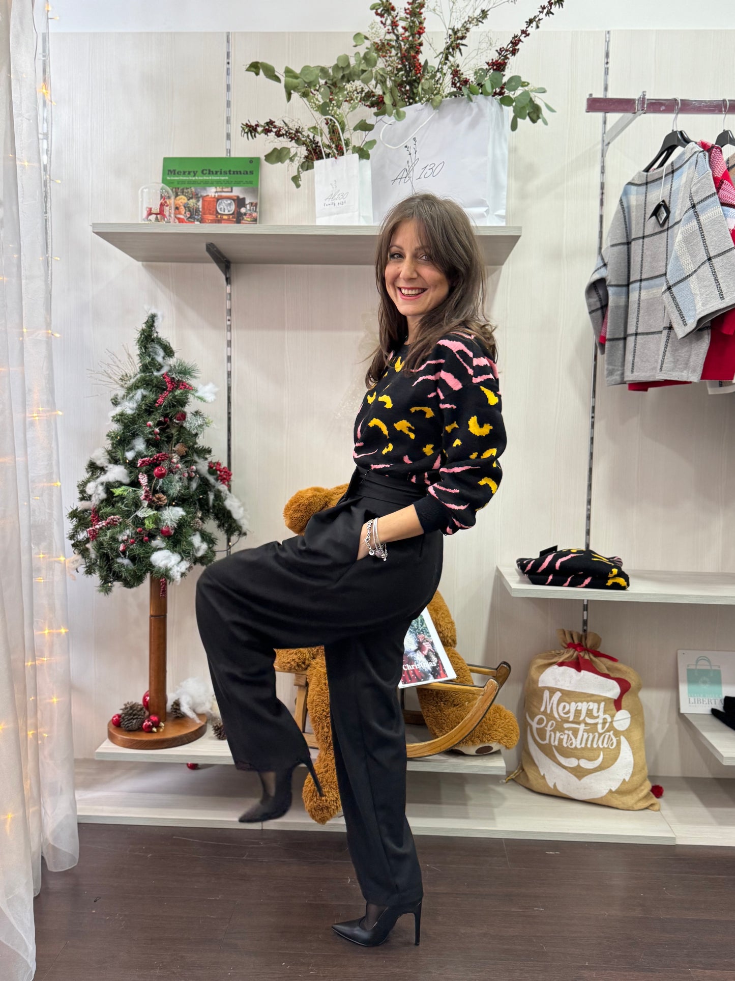 Pantalone Priscilla Nero