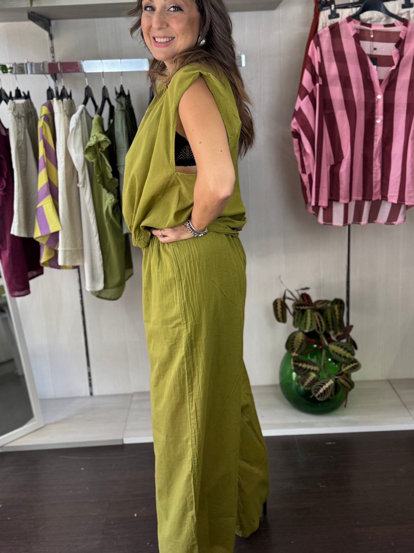 Pantalone mussola