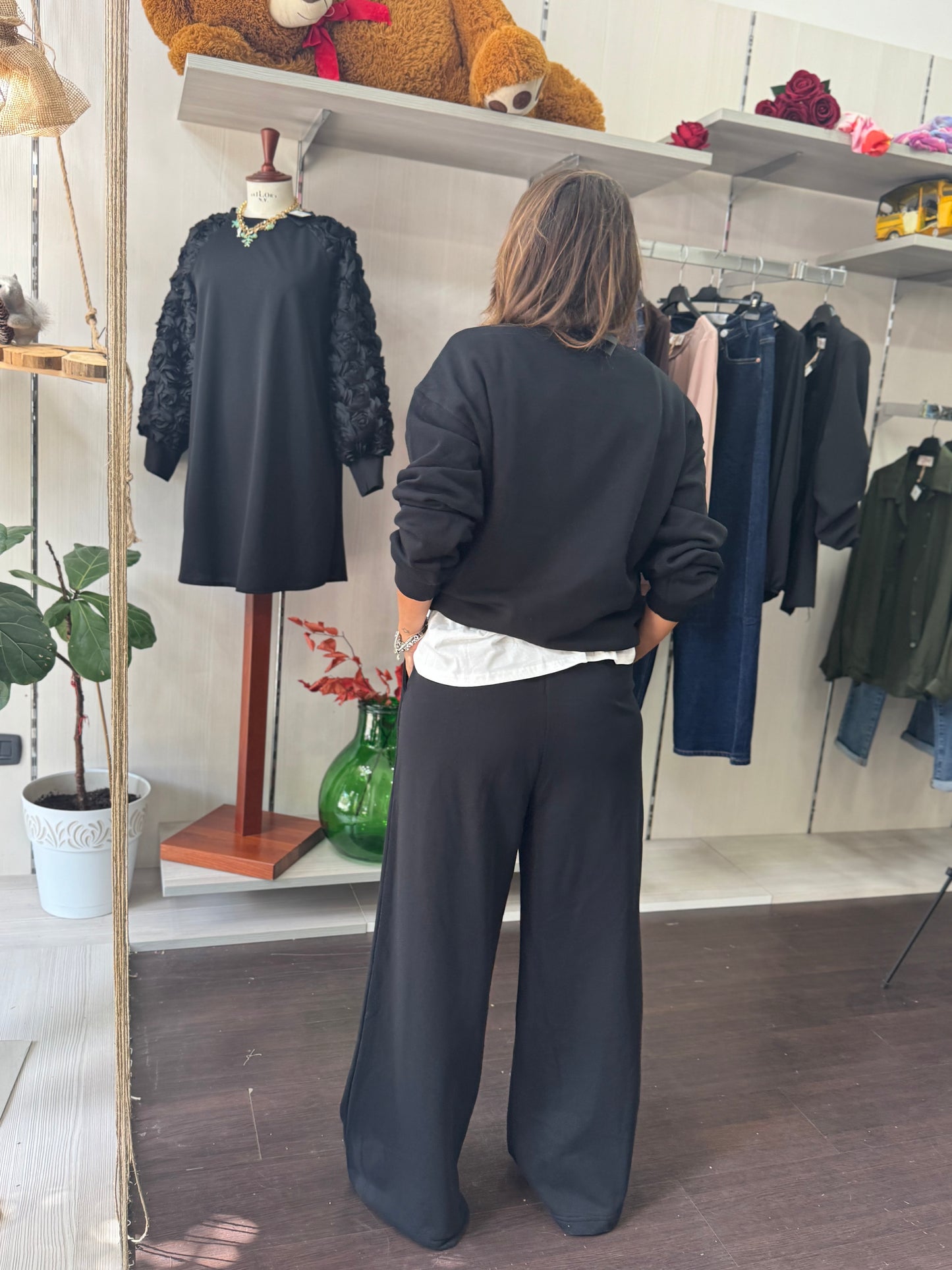 Pantalone Madagascar Nero
