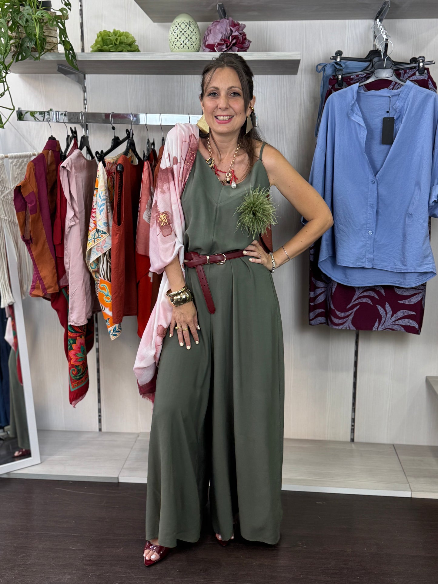 Jumpsuit verde
