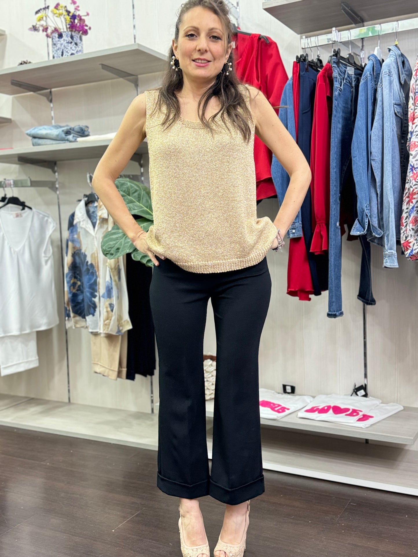 Pantalone Holly nero