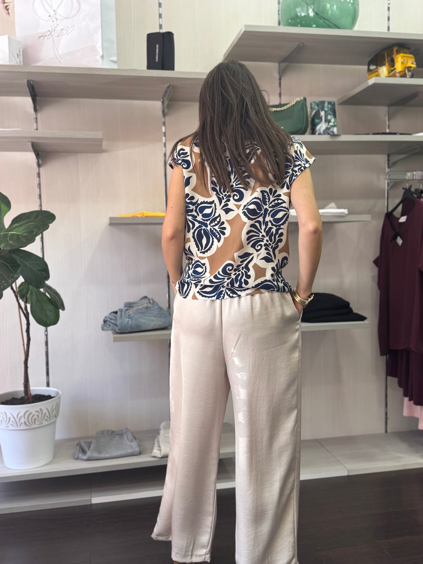Pantalone Siviglia Avorio