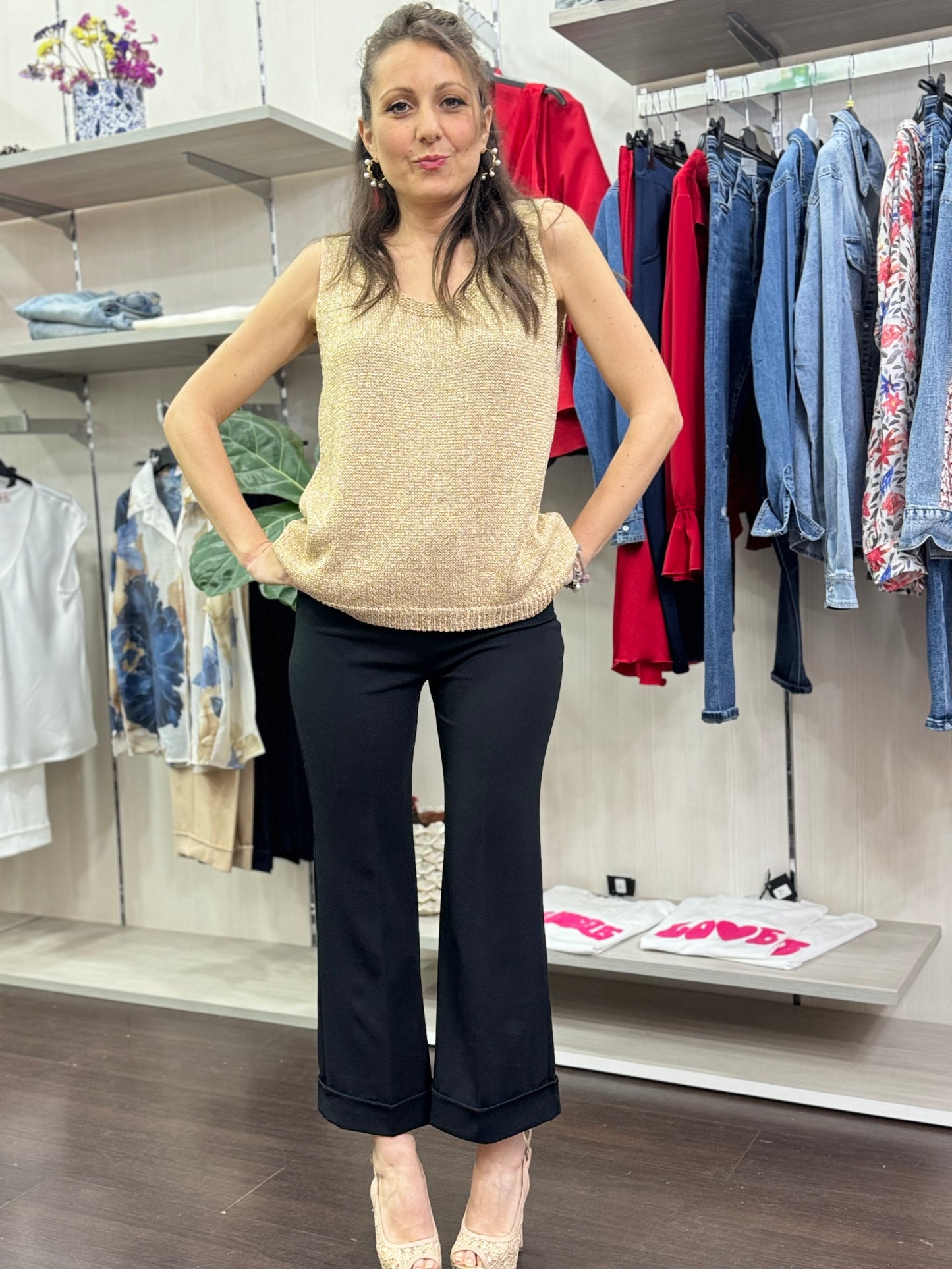Pantalone Holly nero