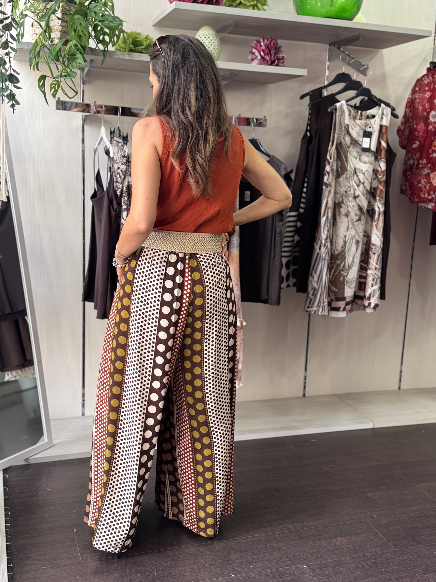Pantalone geometrico