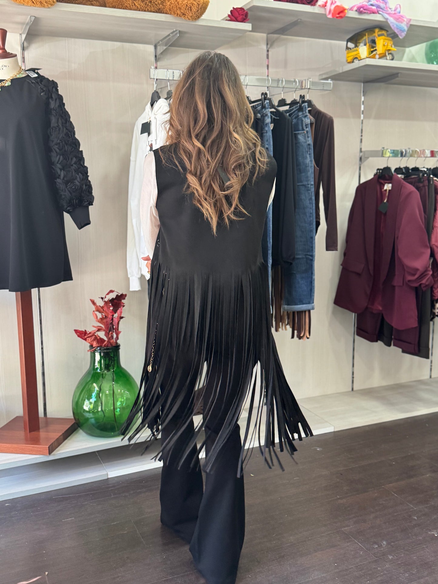 Gilet Texas Nero