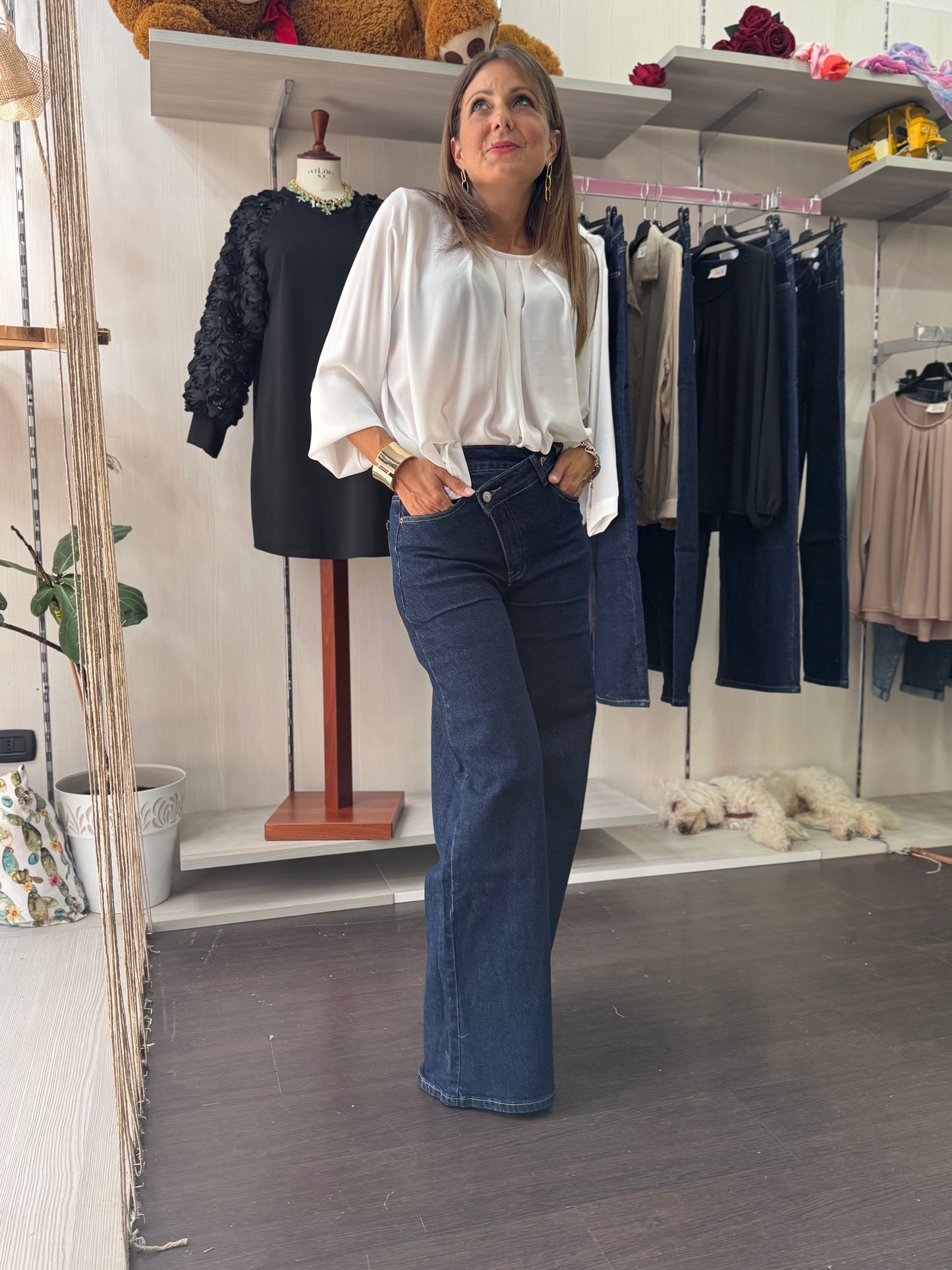 Blusa Berlino bianca