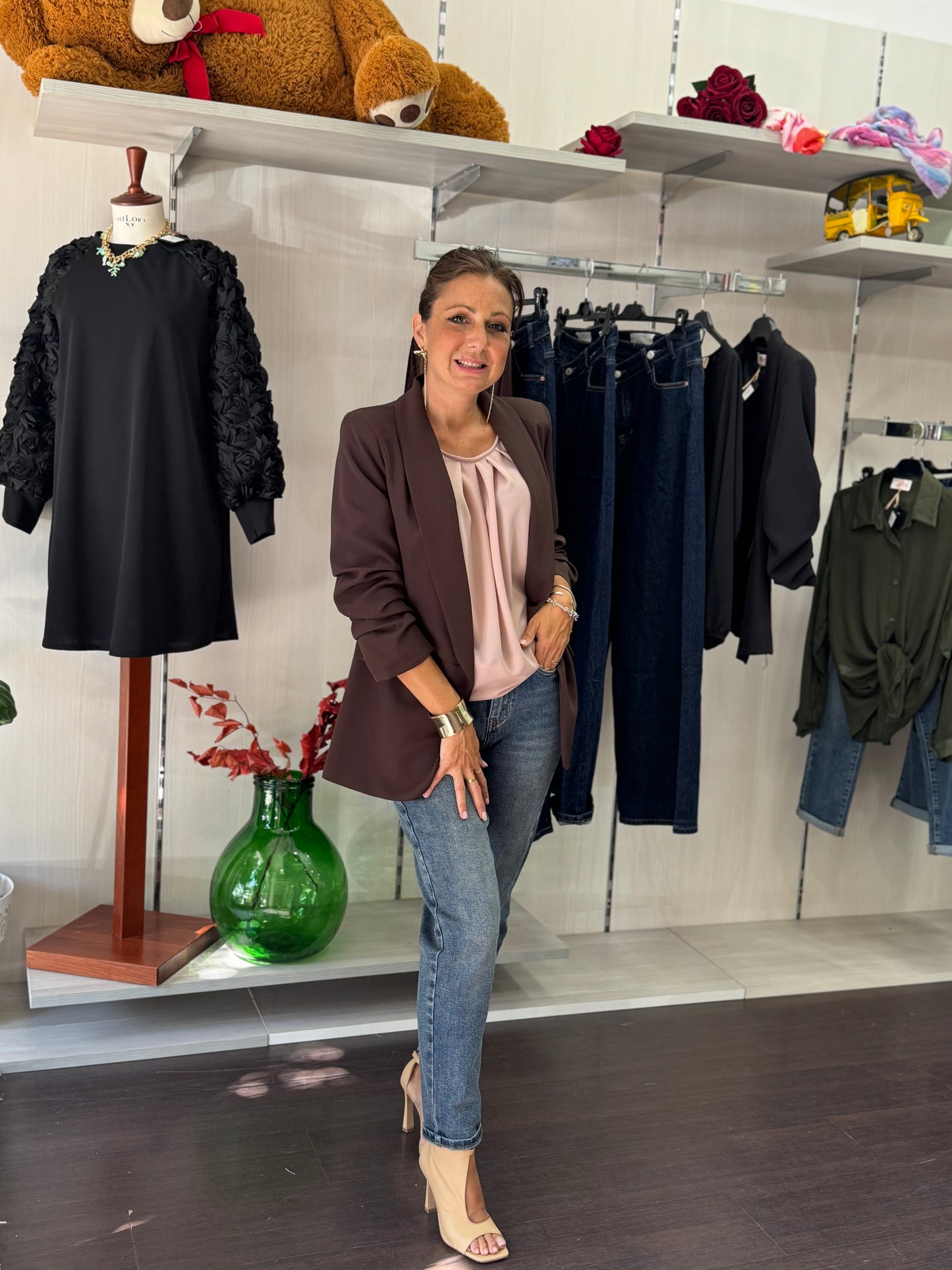 Blusa Berlino cipria