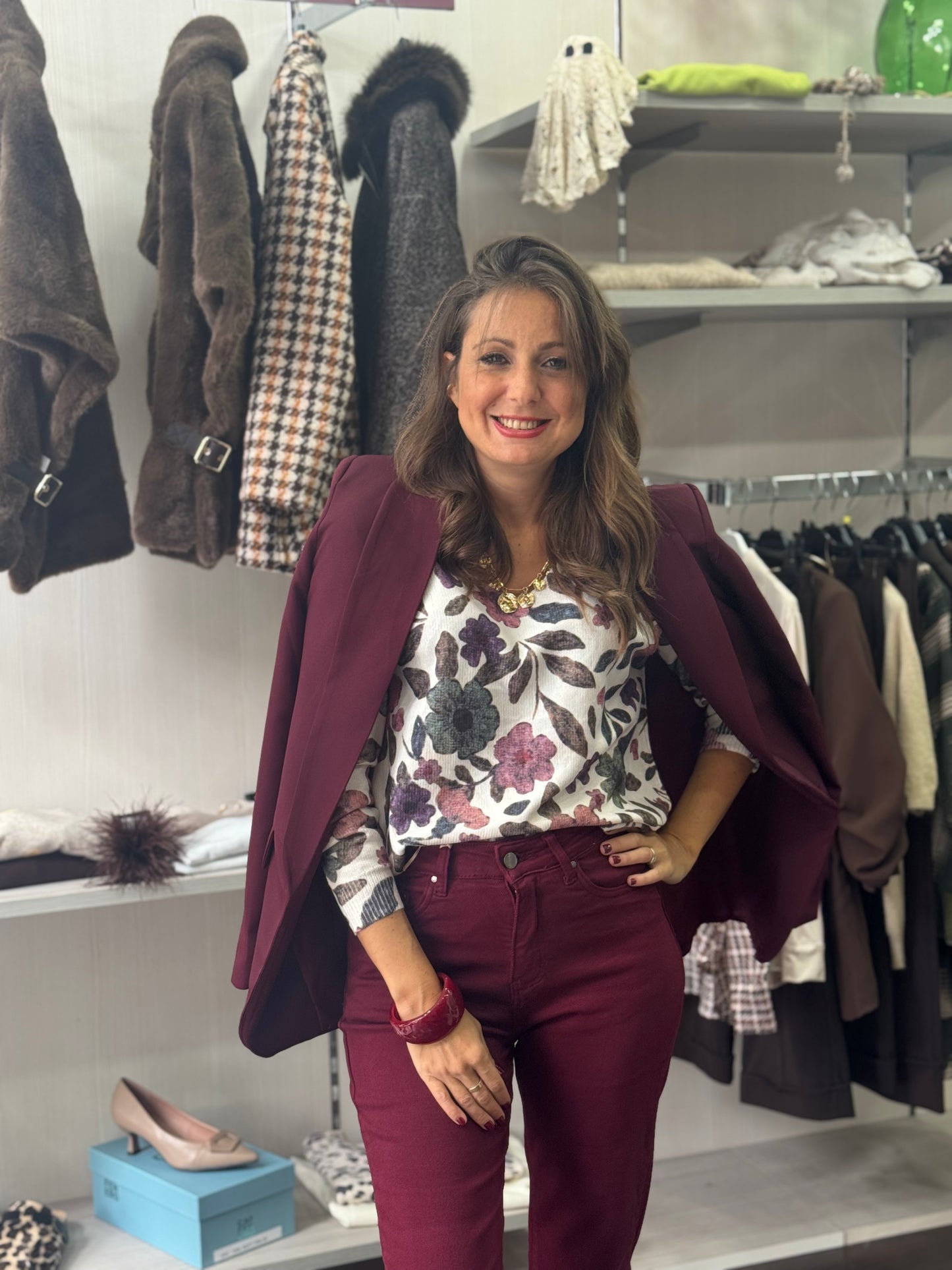Blazer Italia bordeaux