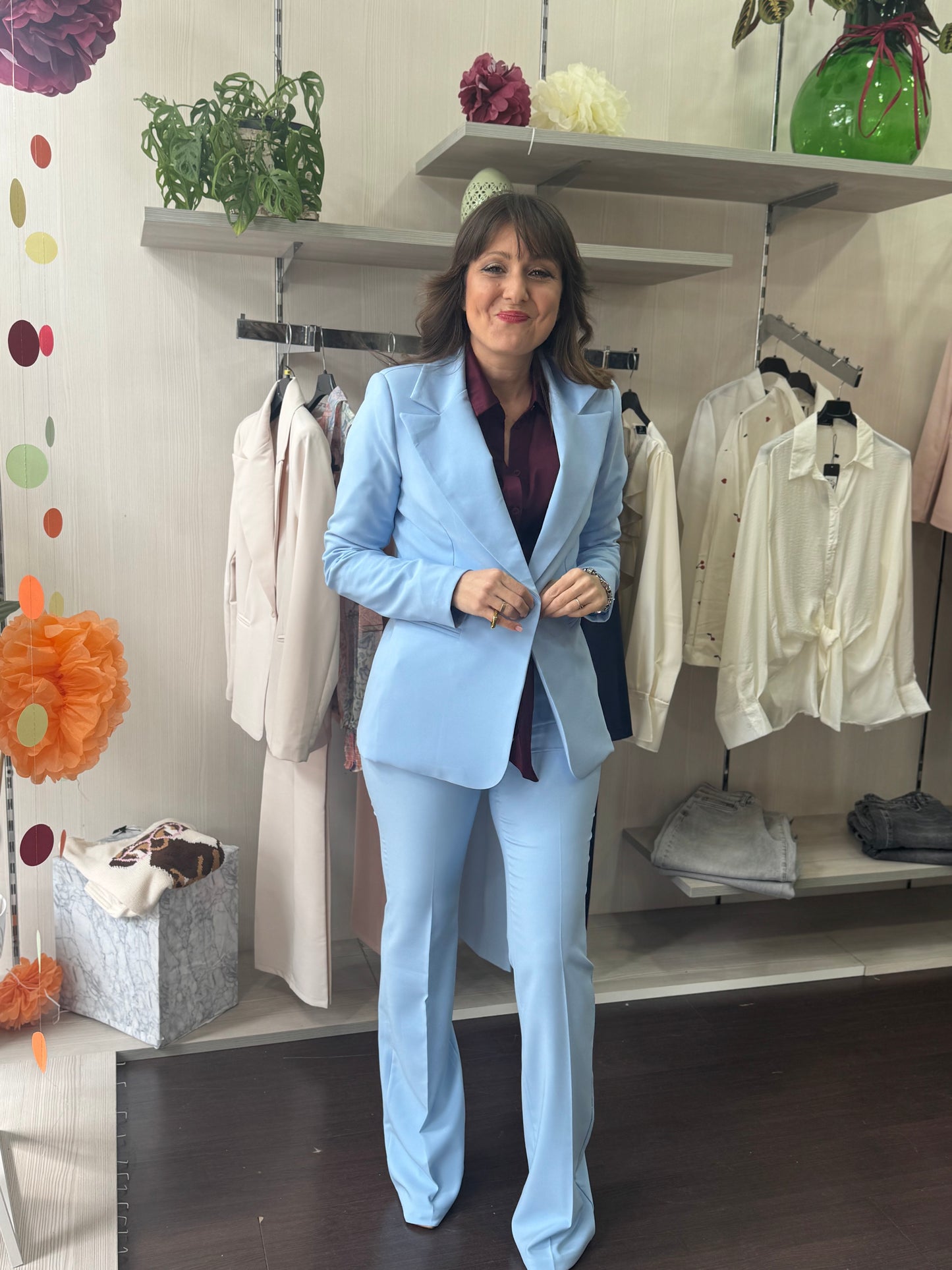 Tailleur cielo zampa