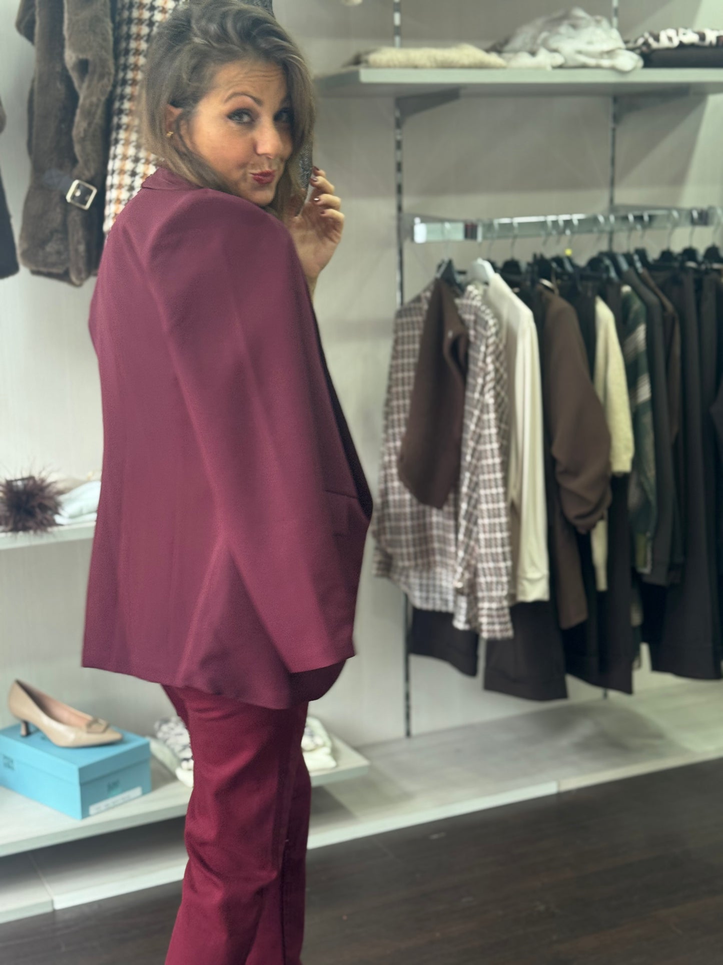 Blazer Italia bordeaux
