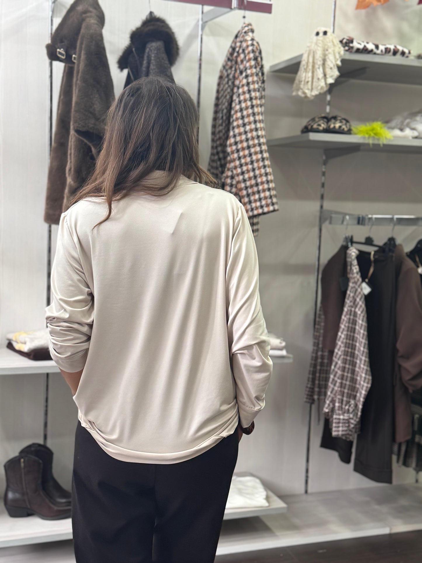 Camicia Ferrara sabbia