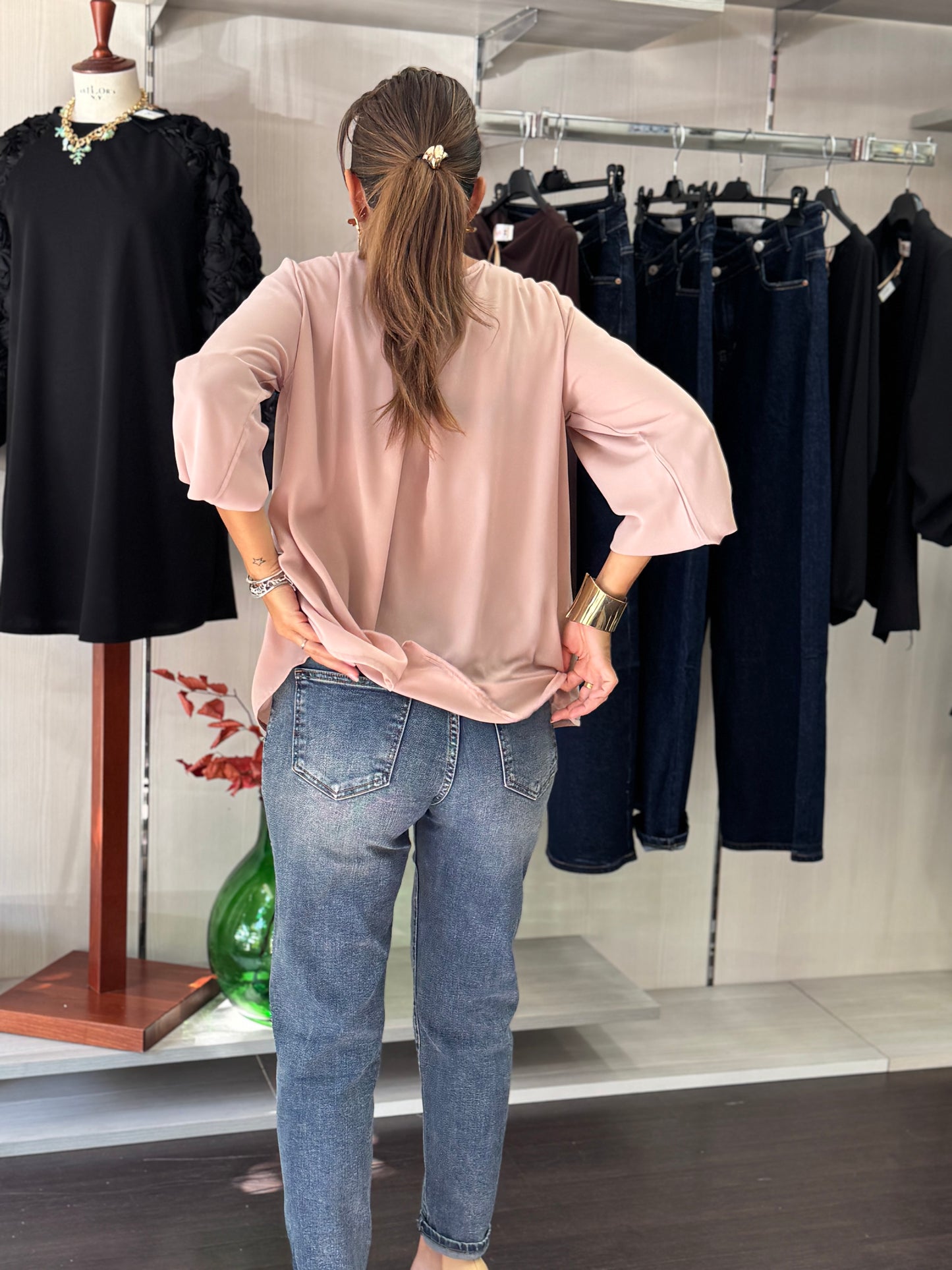 Blusa Berlino cipria