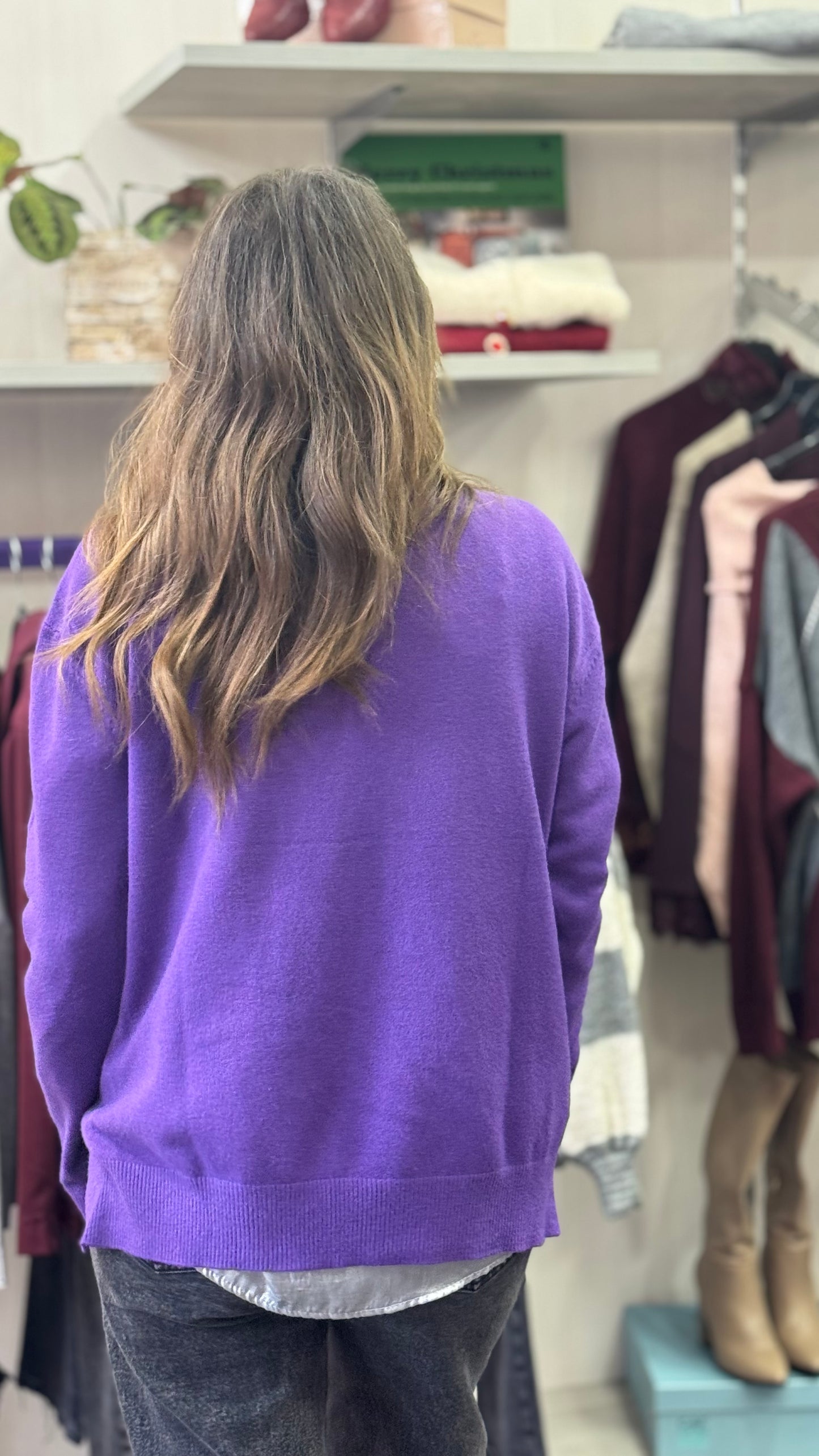 Maglioncino Australia viola