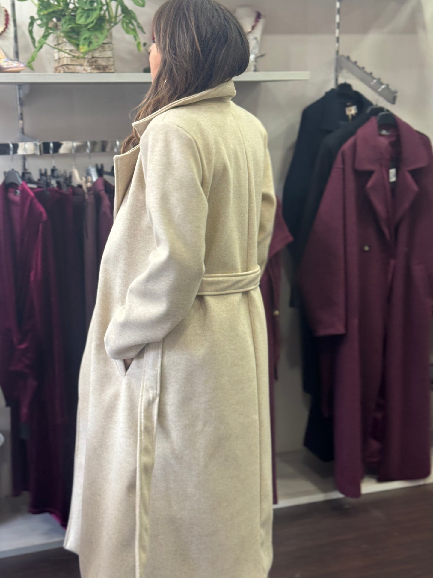 Cappotto Luna champagne