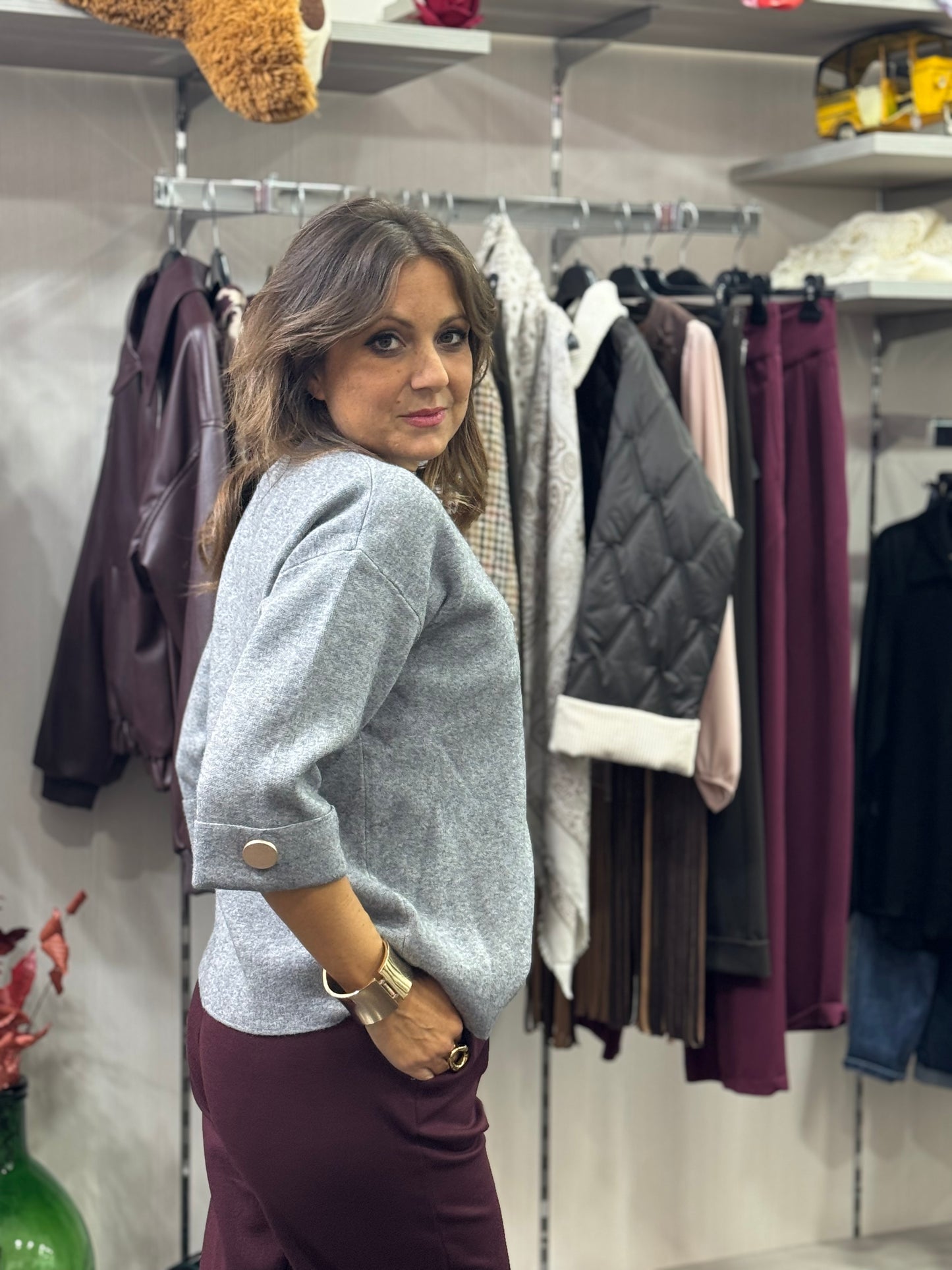 Maglioncino Padova grigio