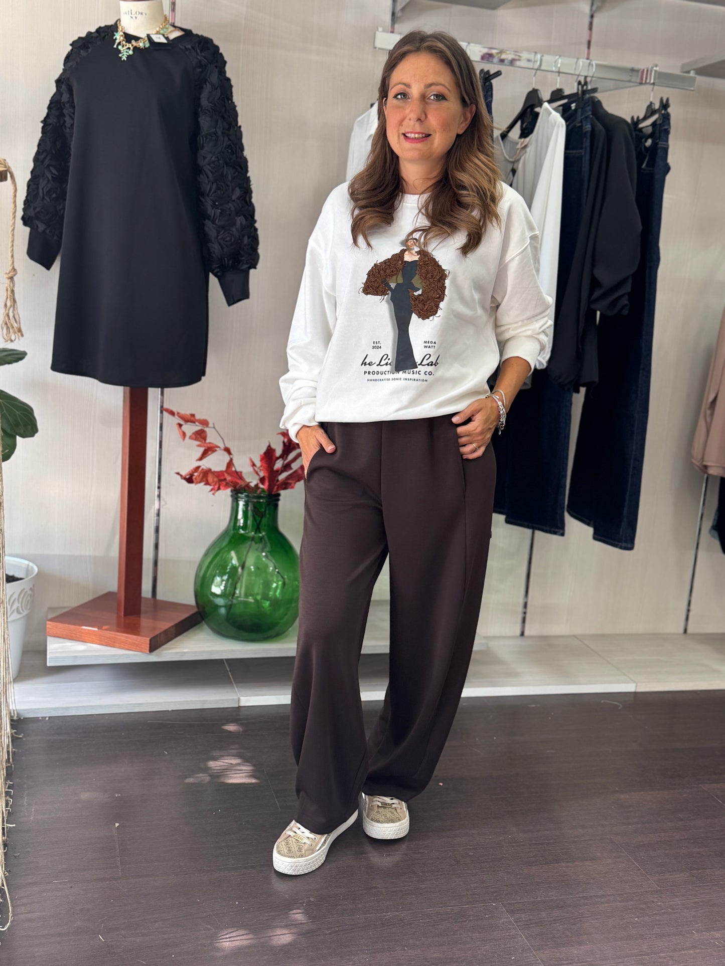 Pantalone Nizza cioccolato