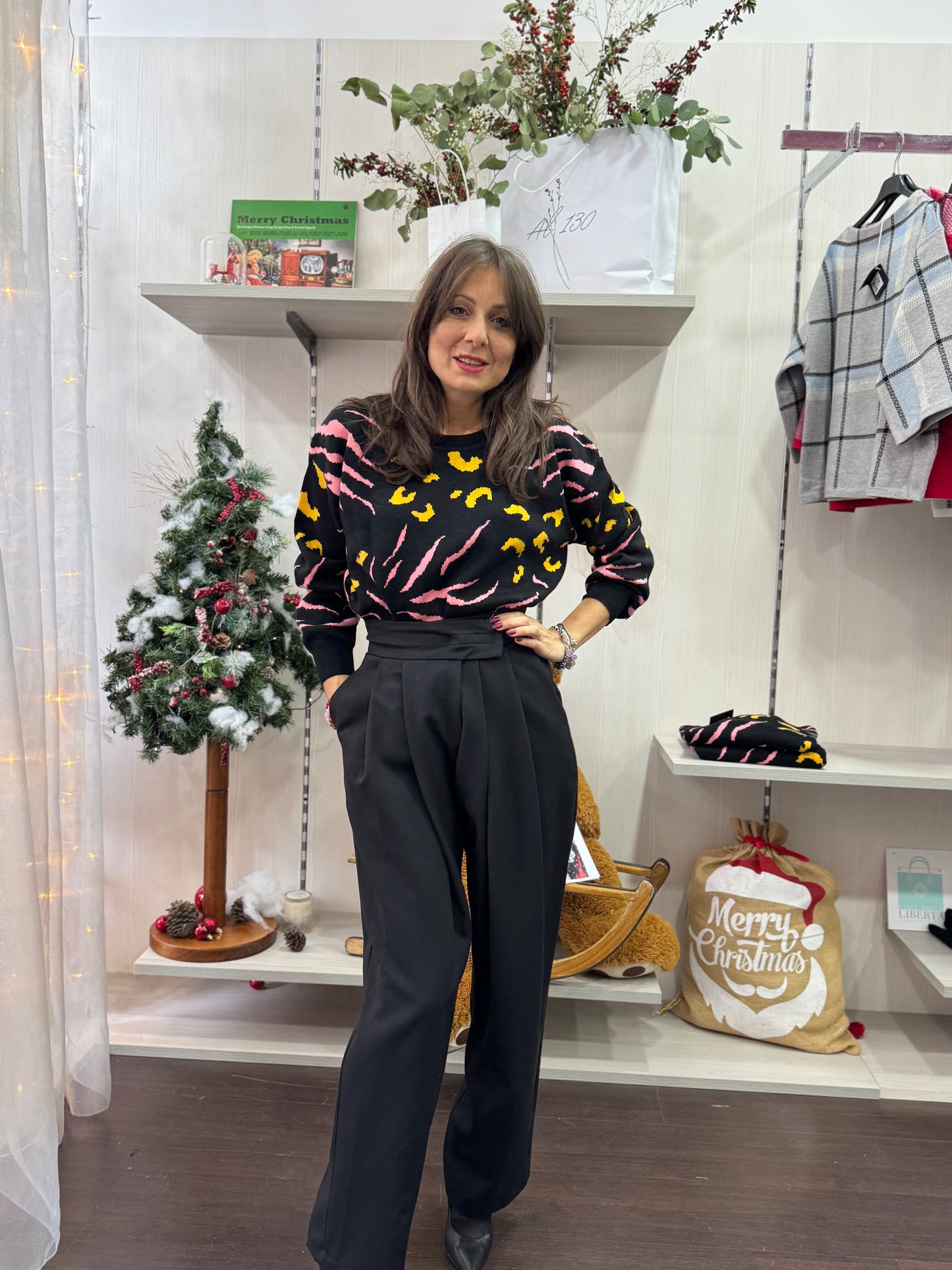 Pantalone Priscilla Nero