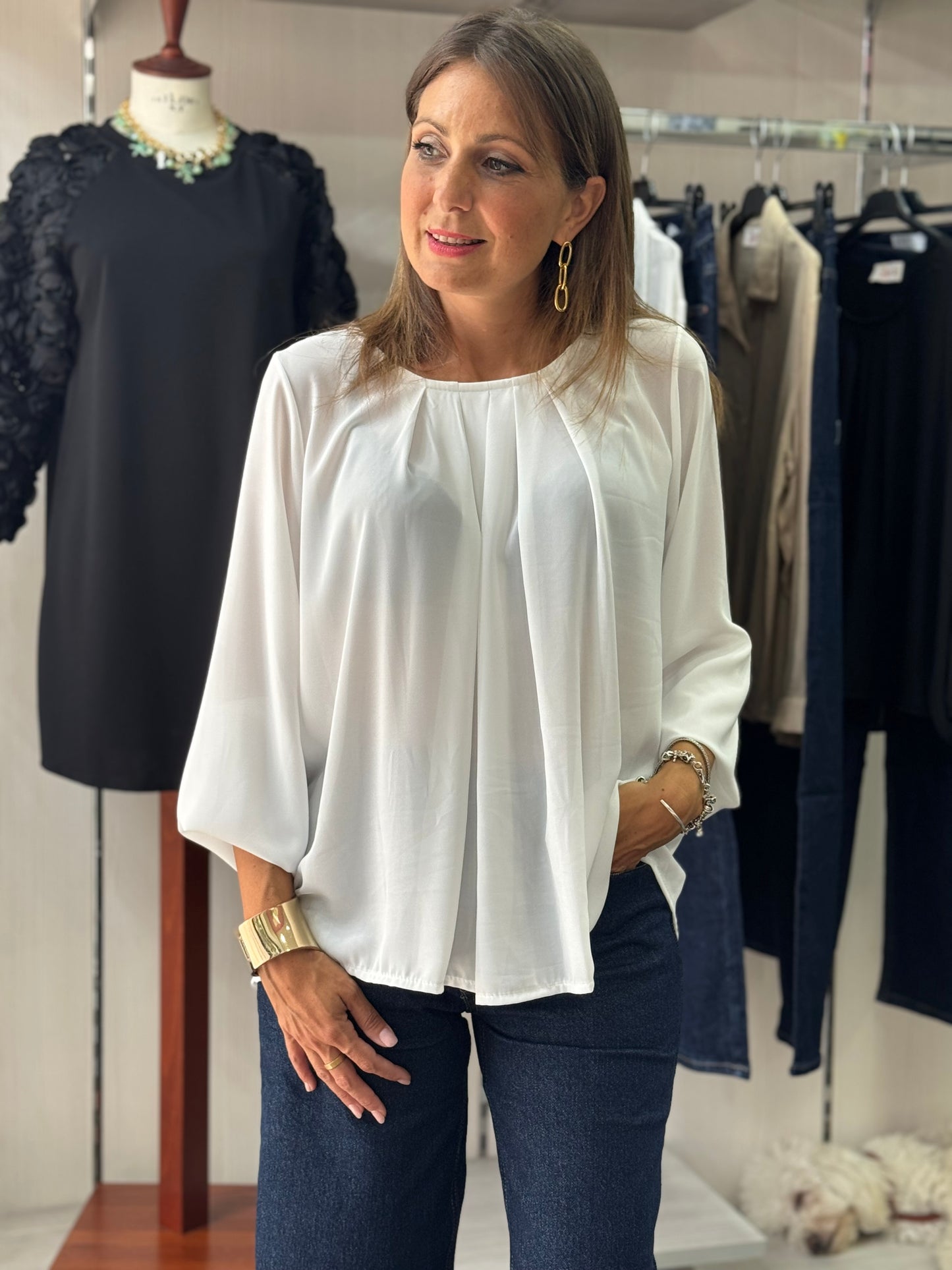 Blusa Berlino bianca