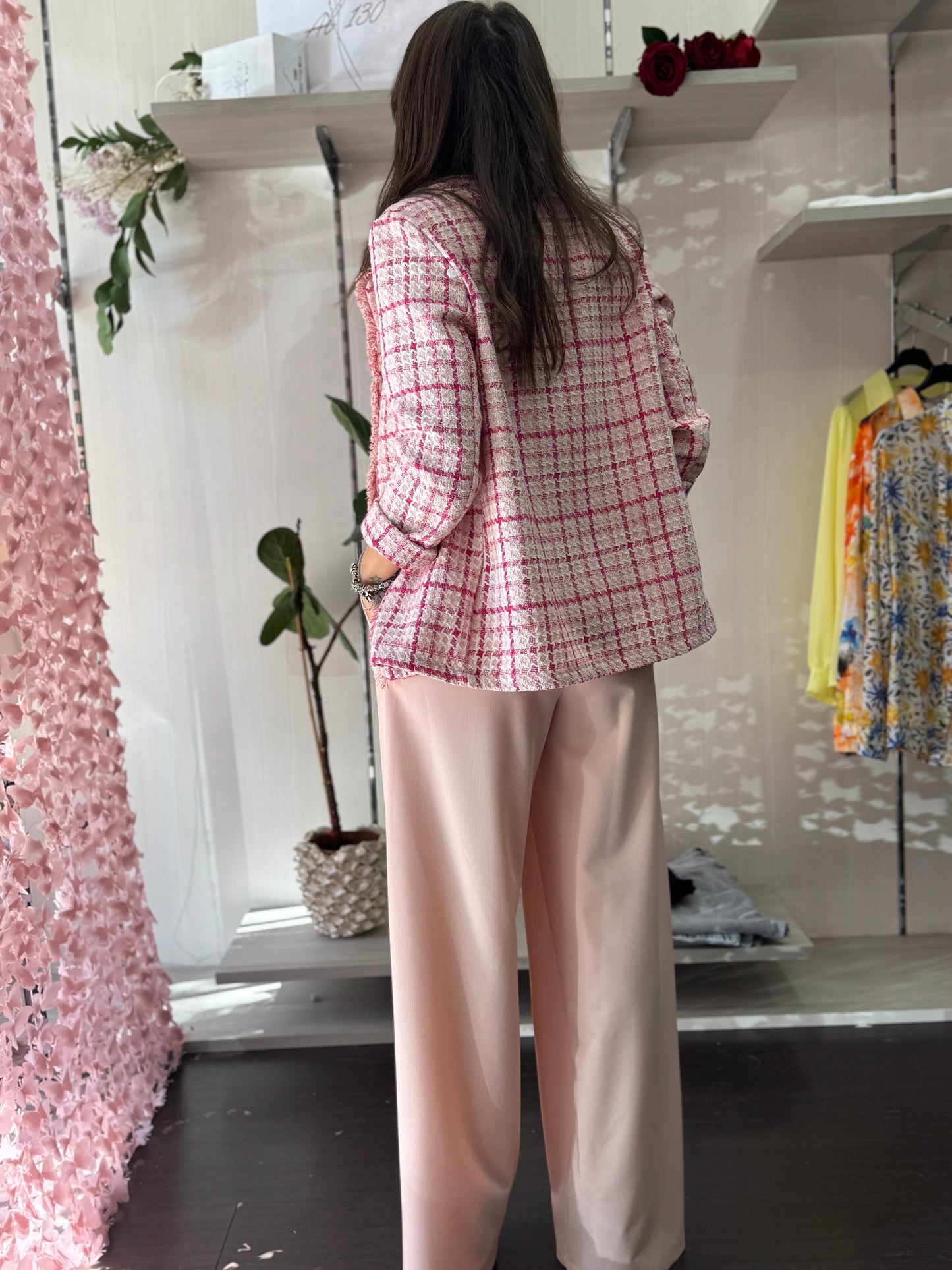 Pantalone Chantal Rosa