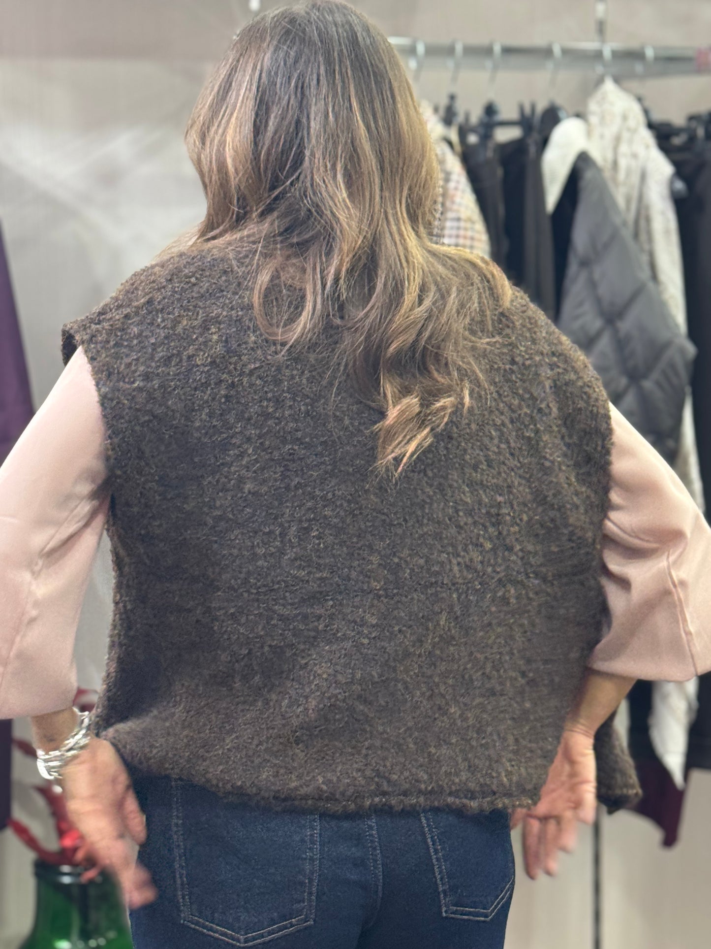 Gilet Chicago cioccolato