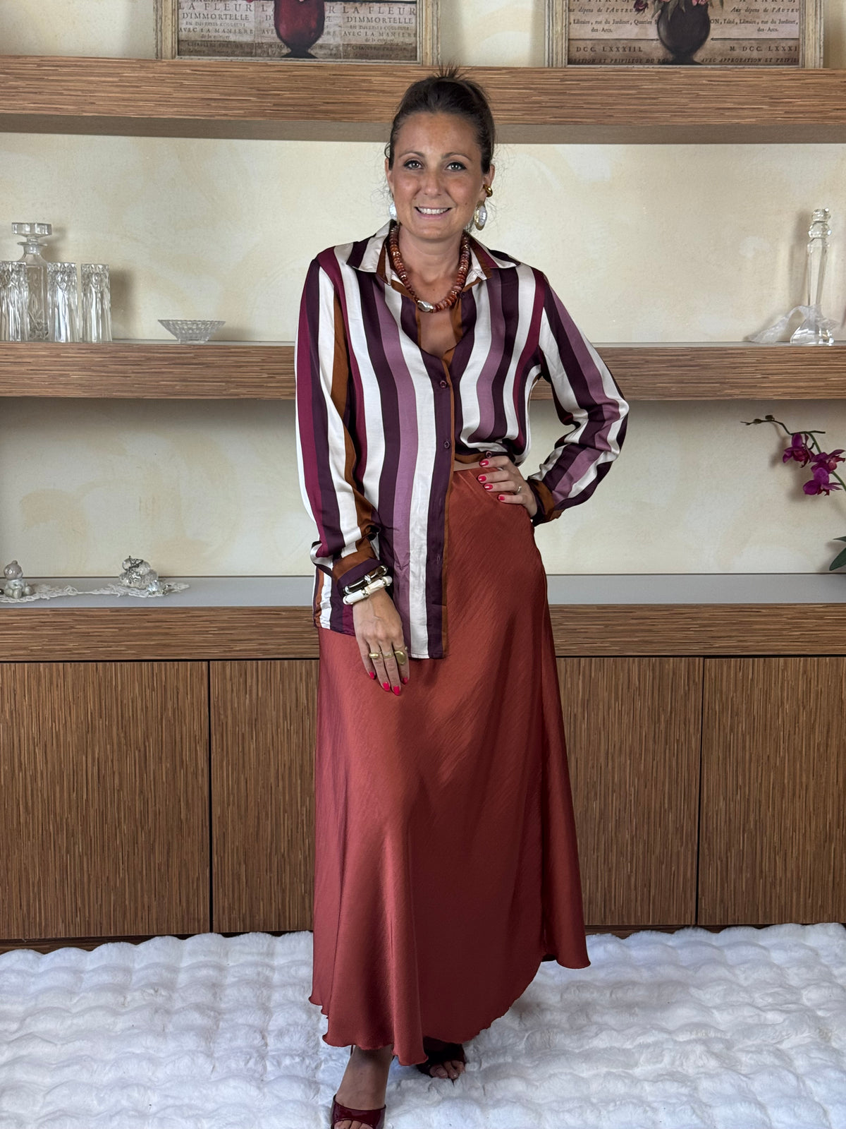 Camicia rigata