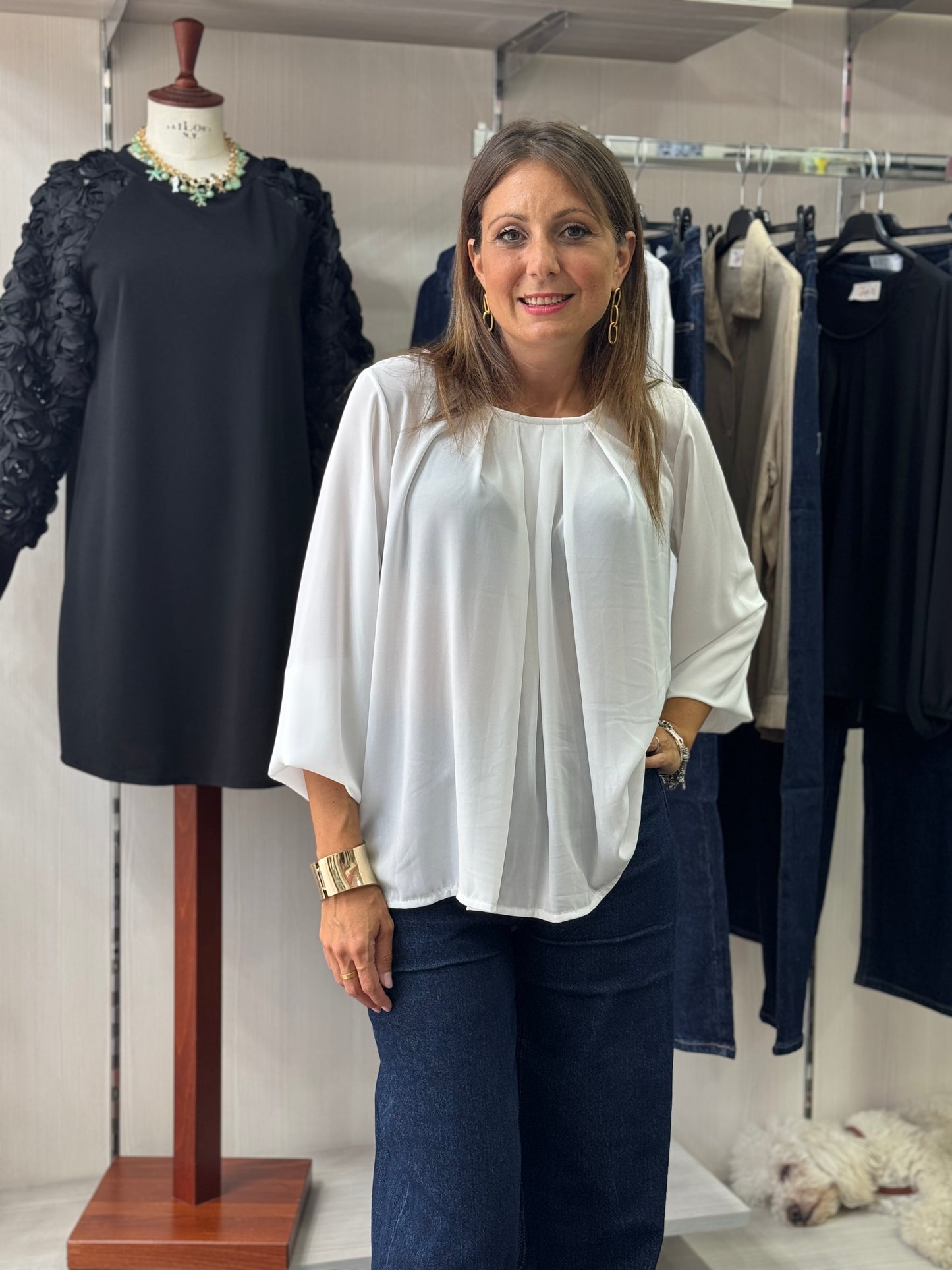 Blusa Berlino bianca
