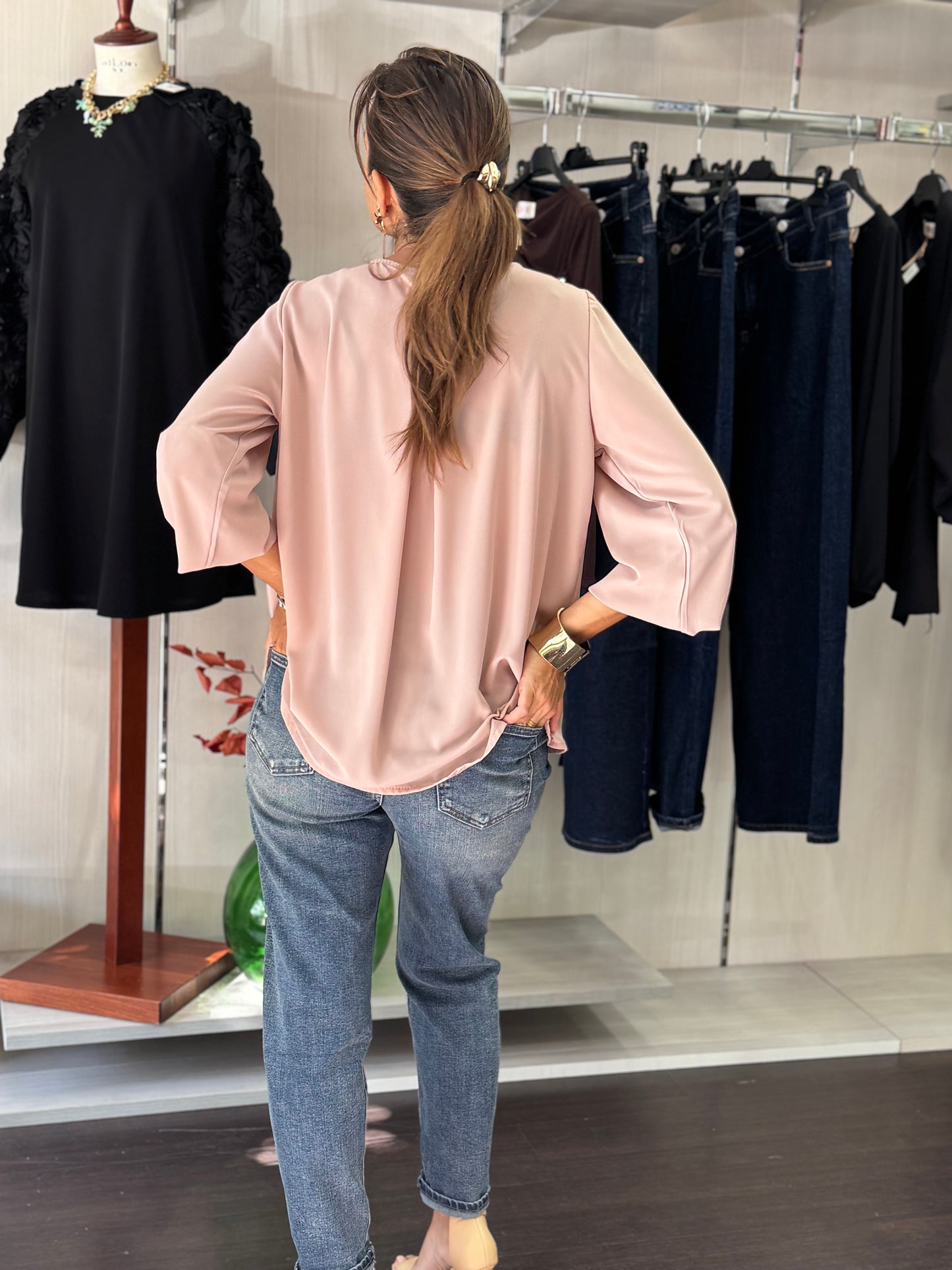 Blusa Berlino cipria