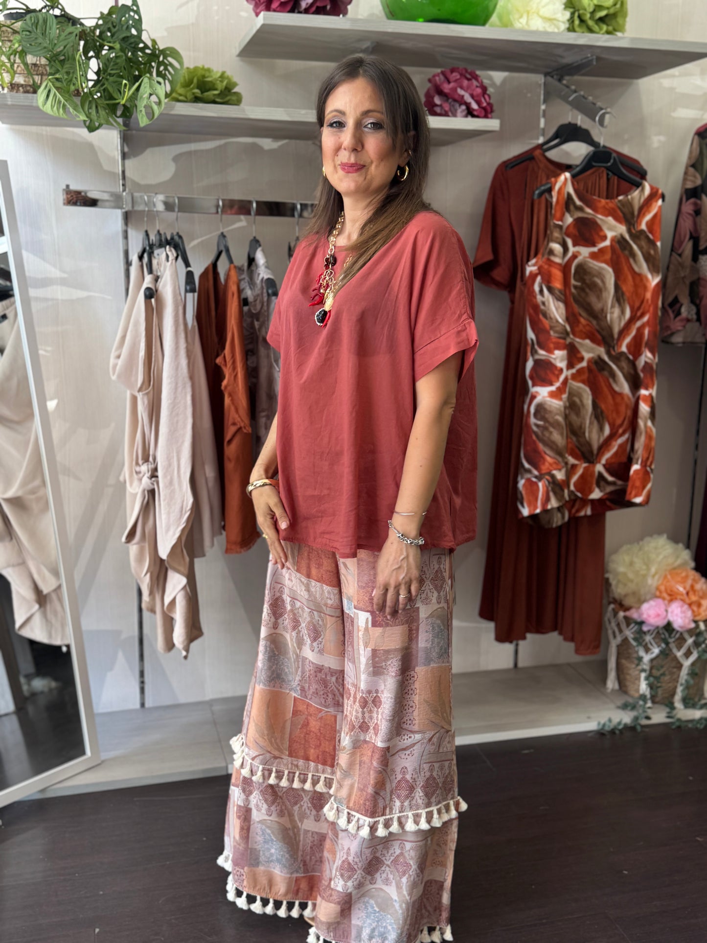 Blusa aragosta