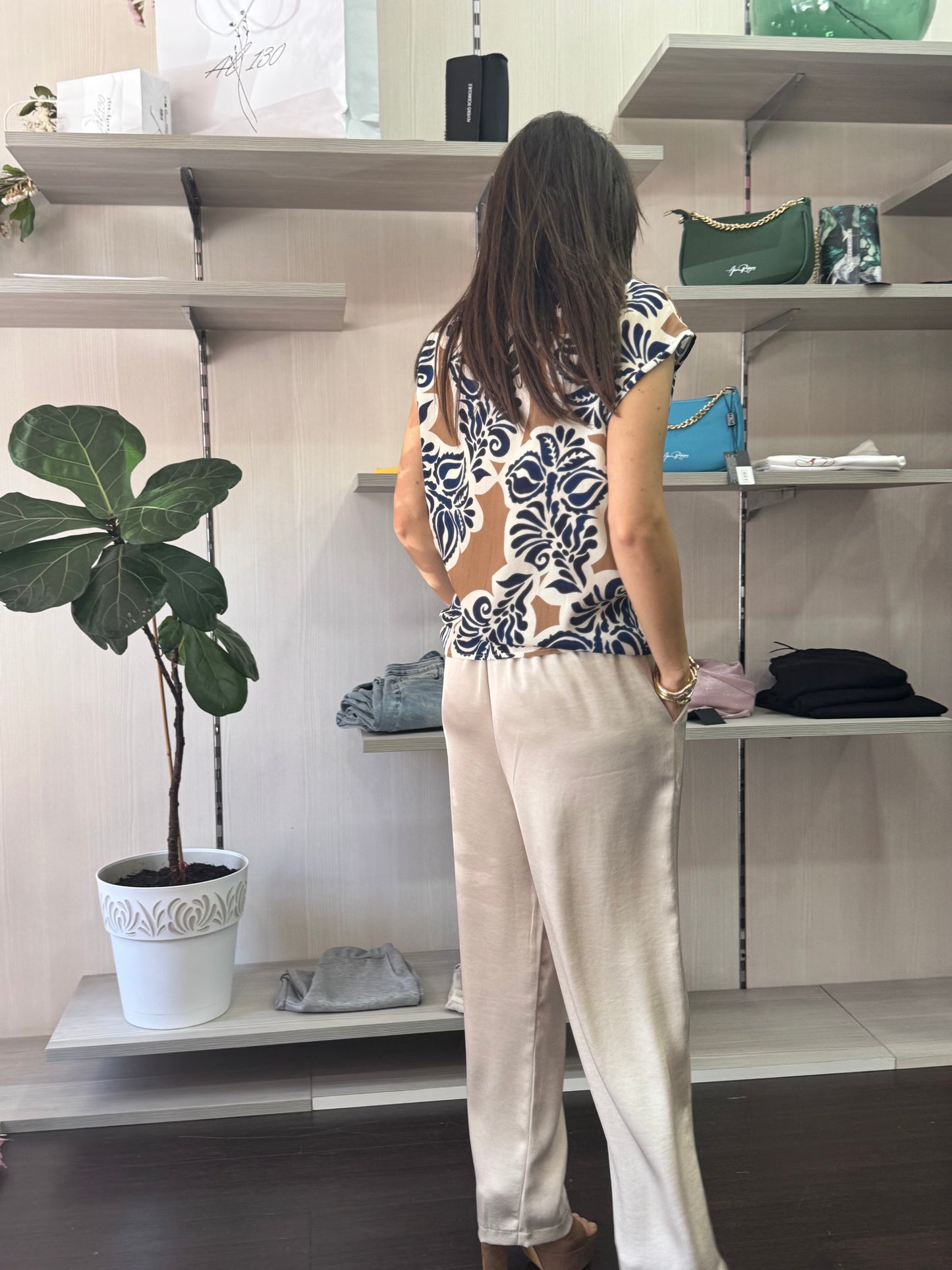 Pantalone Siviglia Avorio