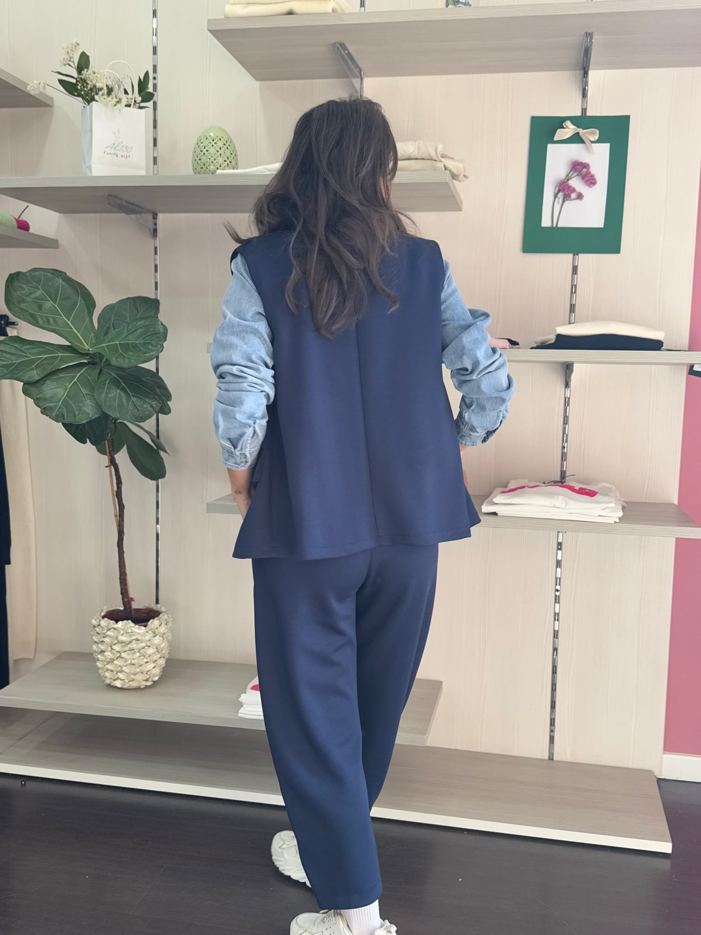Pantalone Aosta blu