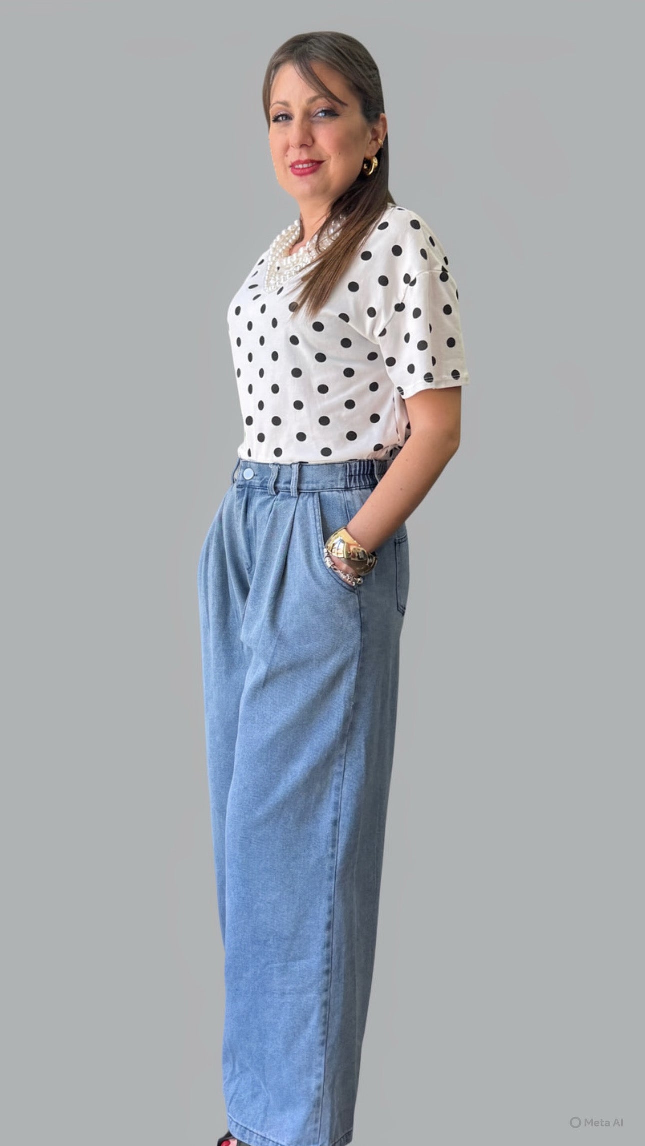 Jeans palazzo