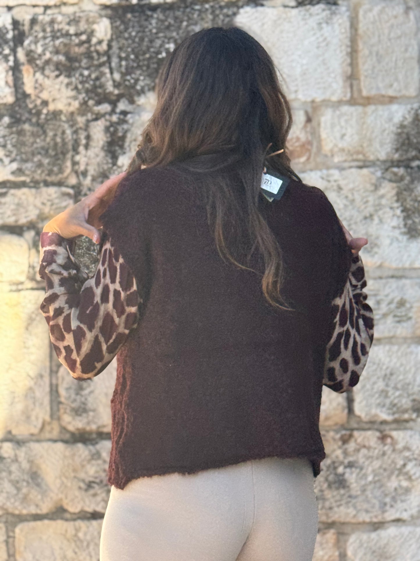 Gilet Chicago Bordeaux