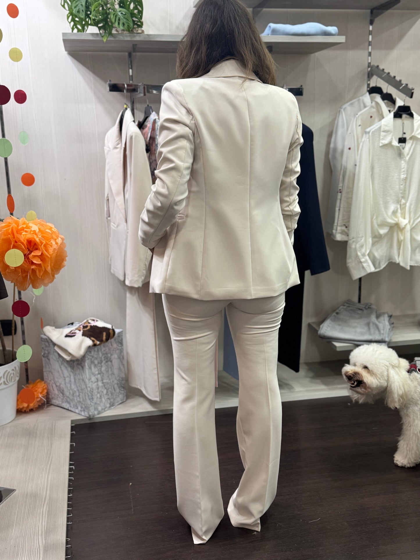 Tailleur zampa panna