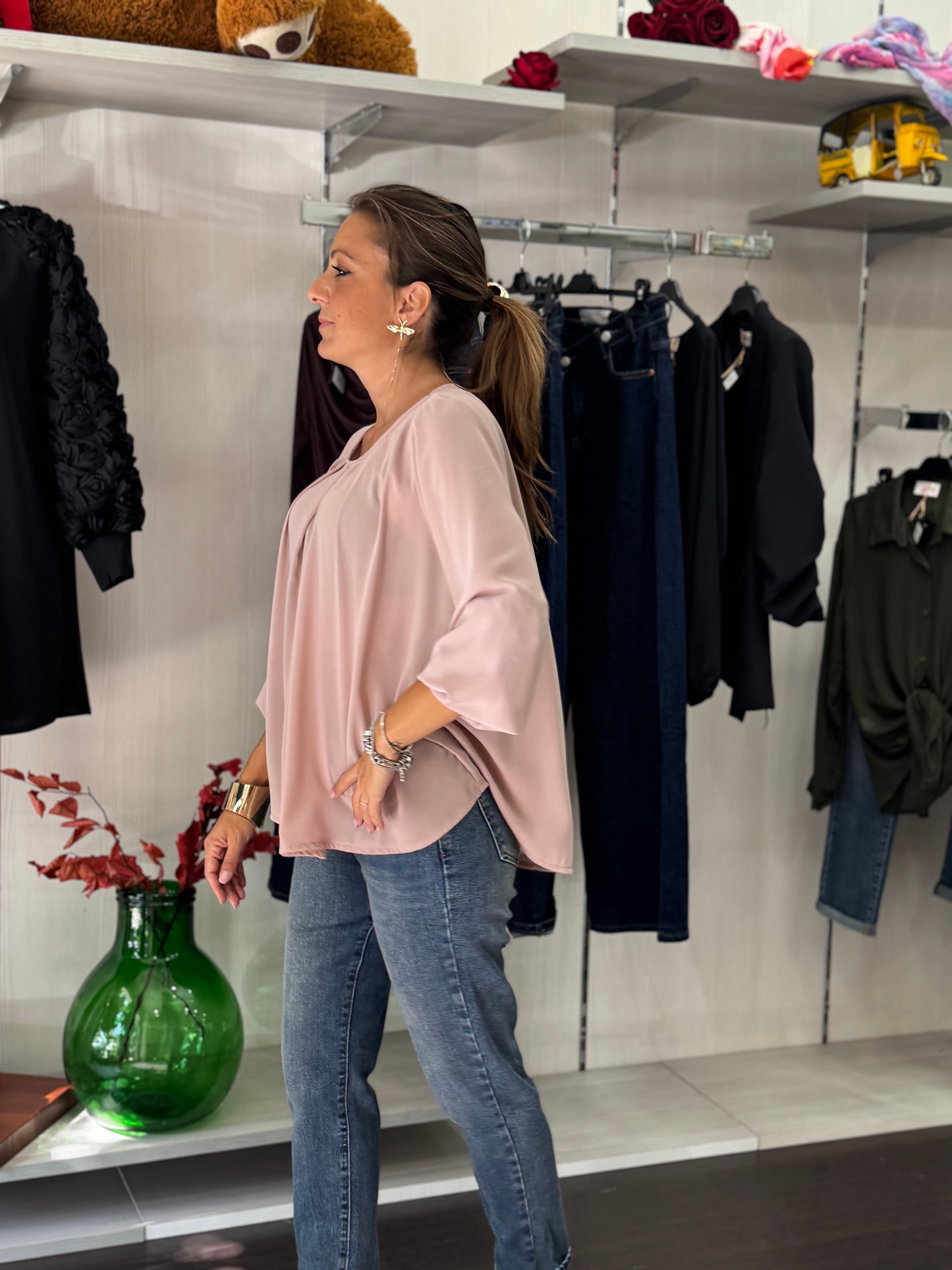 Blusa Berlino cipria
