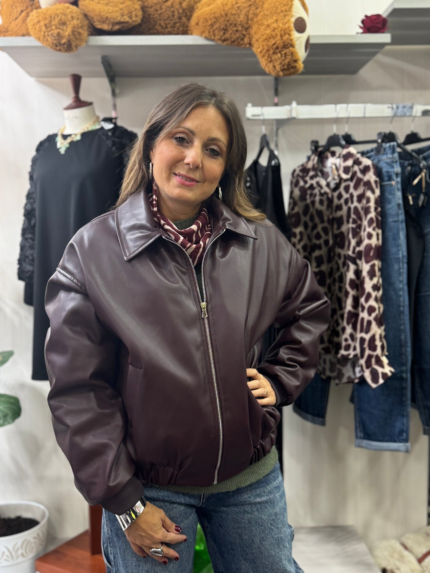 Bomber Linz ecopelle