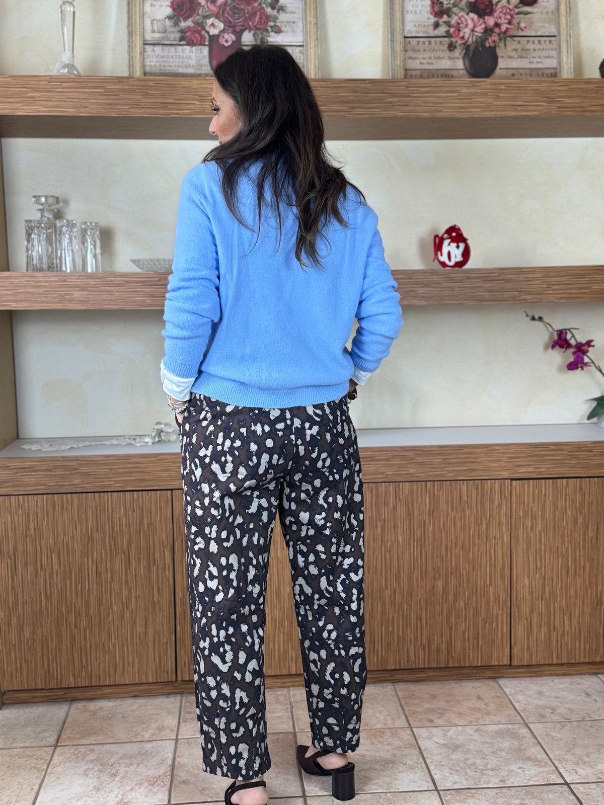 Pantalone animalier
