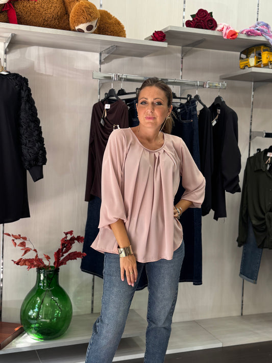 Blusa Berlino cipria