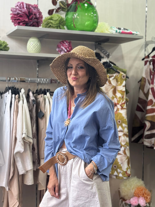 Camicia celeste