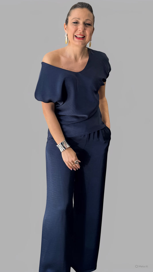 Completo Patrizia blu