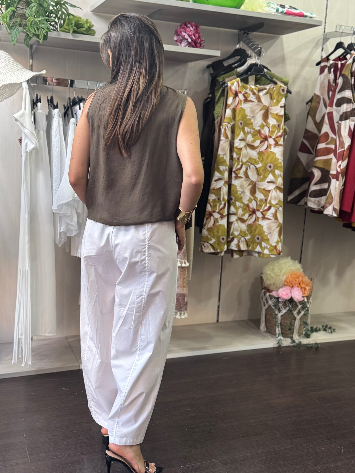 Blusa voilant verde