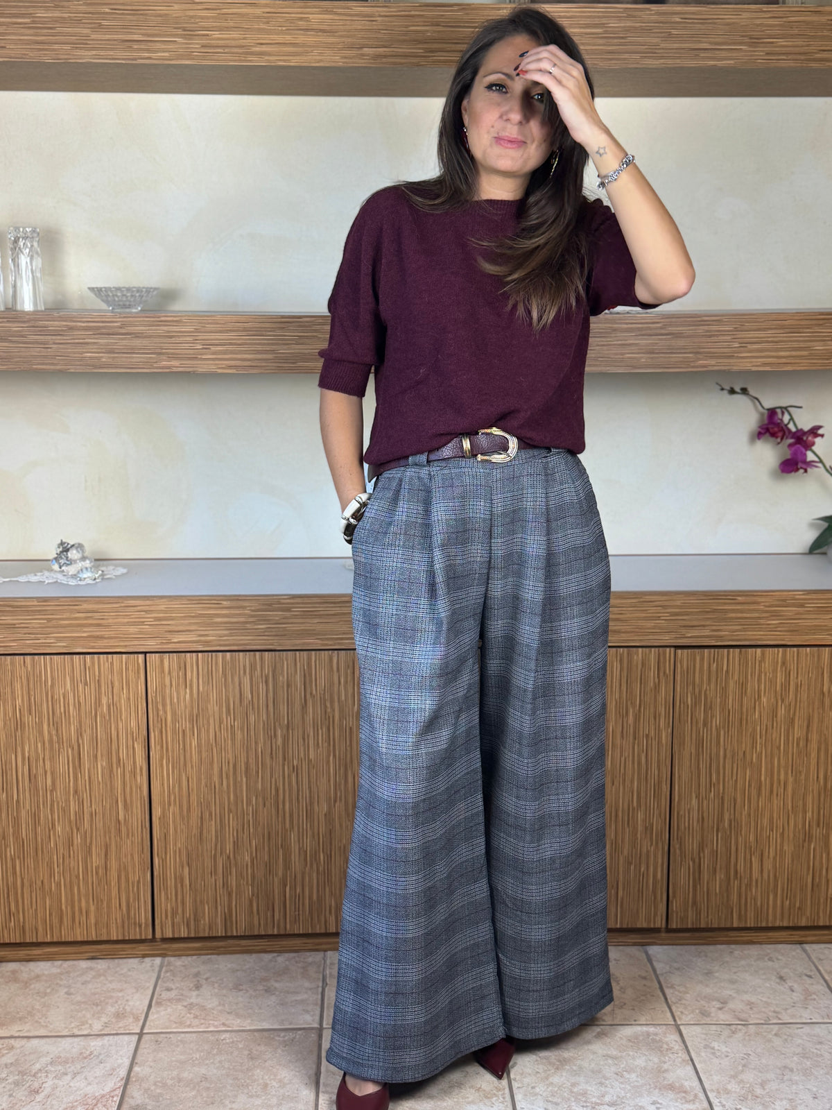 Pantalone tartan