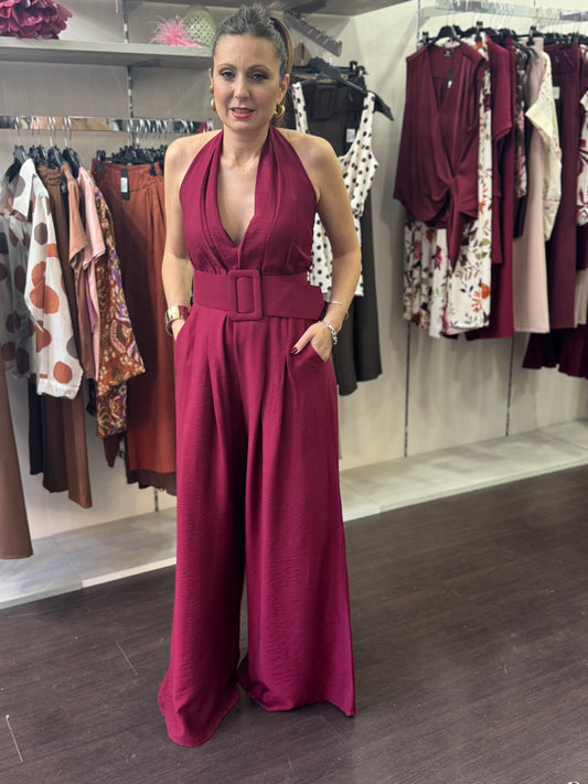 Jumpsuit bordeaux