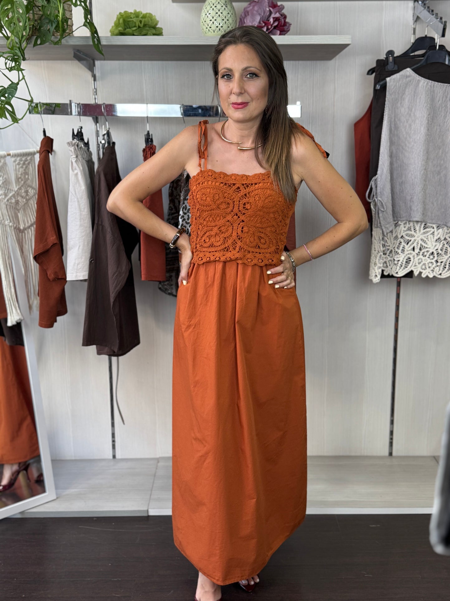 Abito arancio