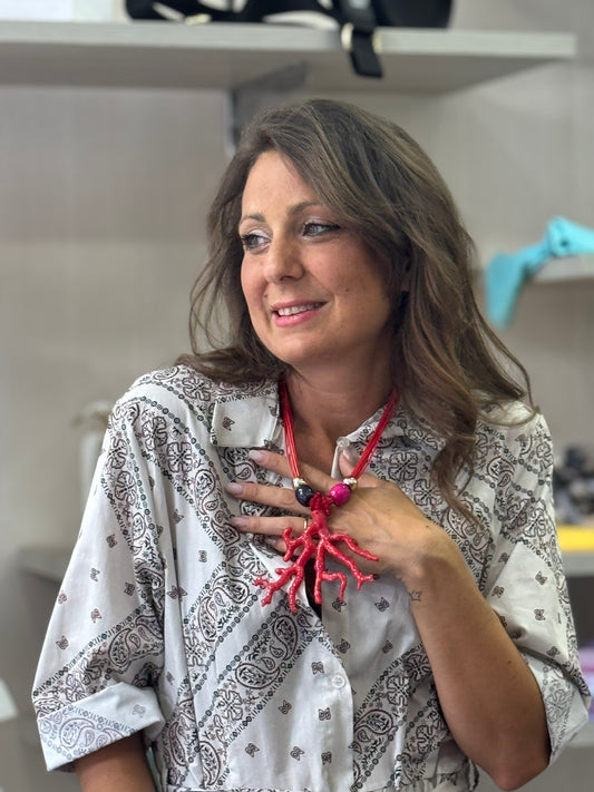 Collana Corallo Rosso