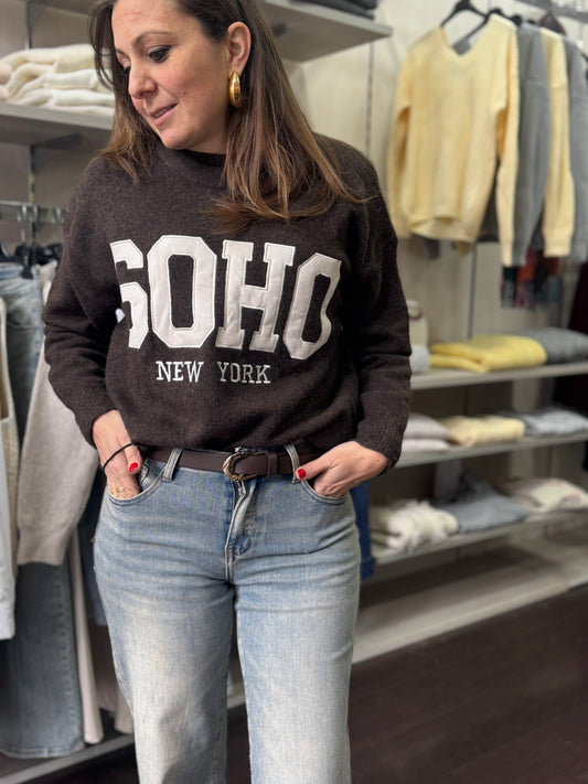 Maglioncino Soho cioccolato