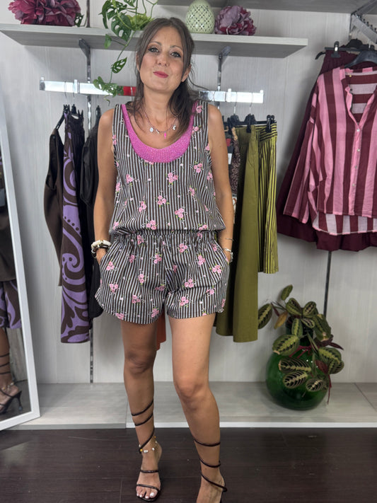 Jumpsuit corta