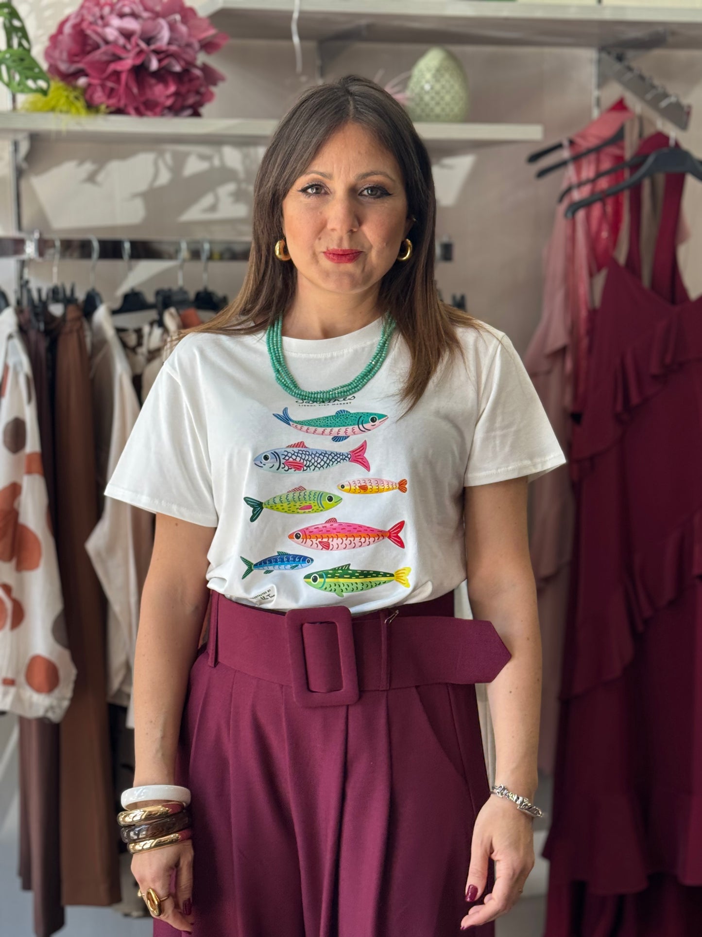 T shirt sardine