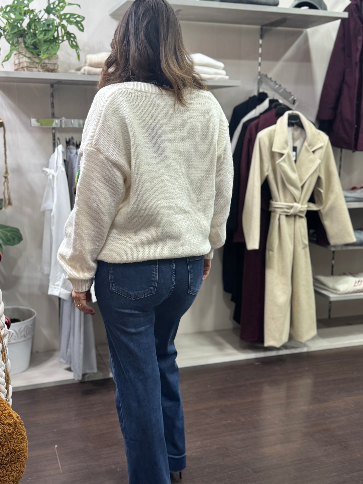 Jeans wide leg Livigno