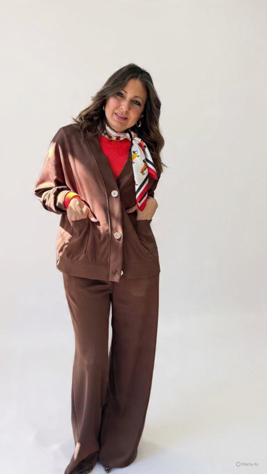 Cardigan Chicca cioccolato