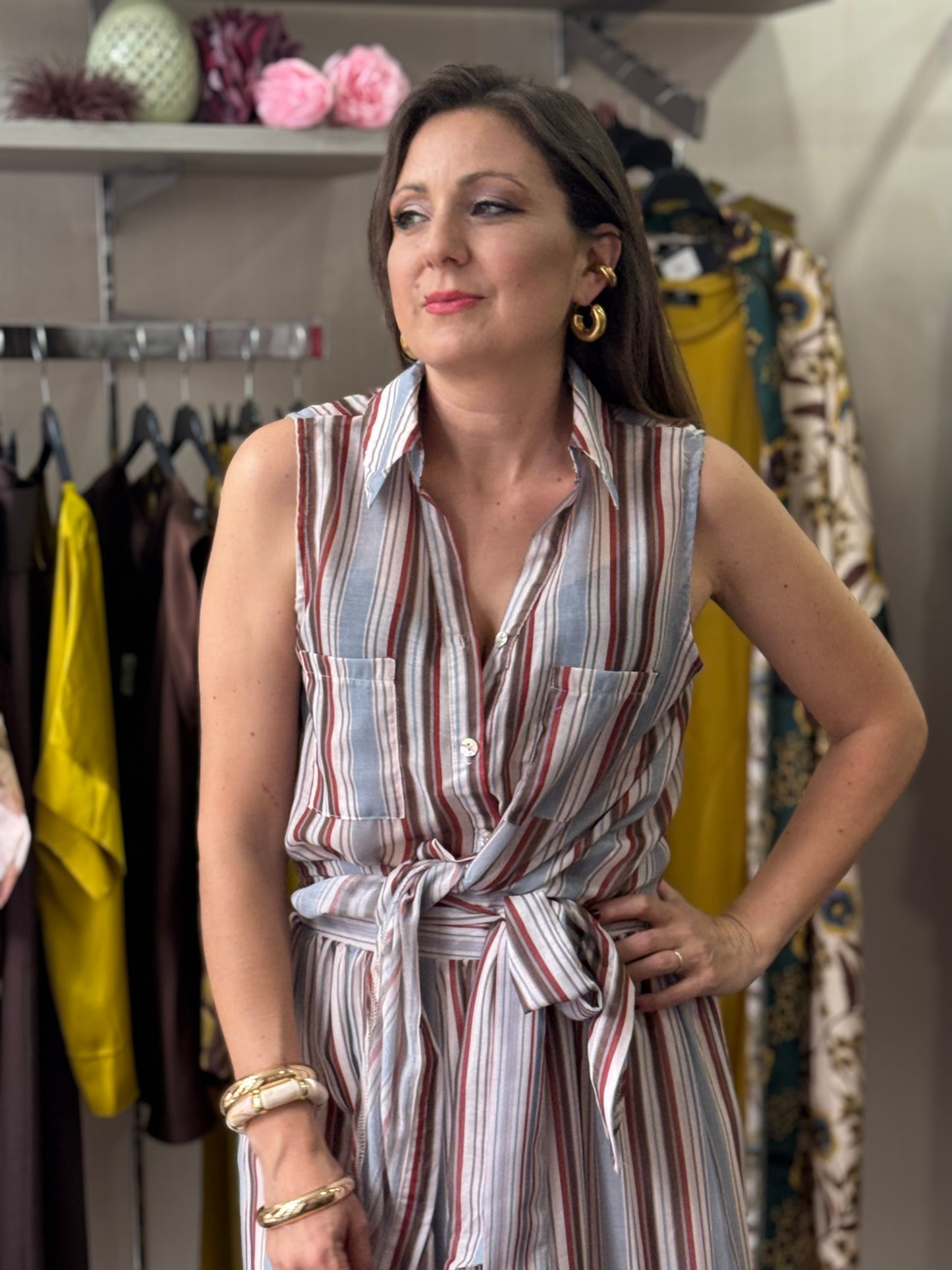 Camicia rigata